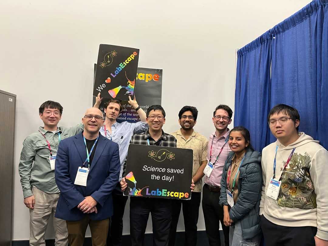 LabEscape at APS Physics, 2025.