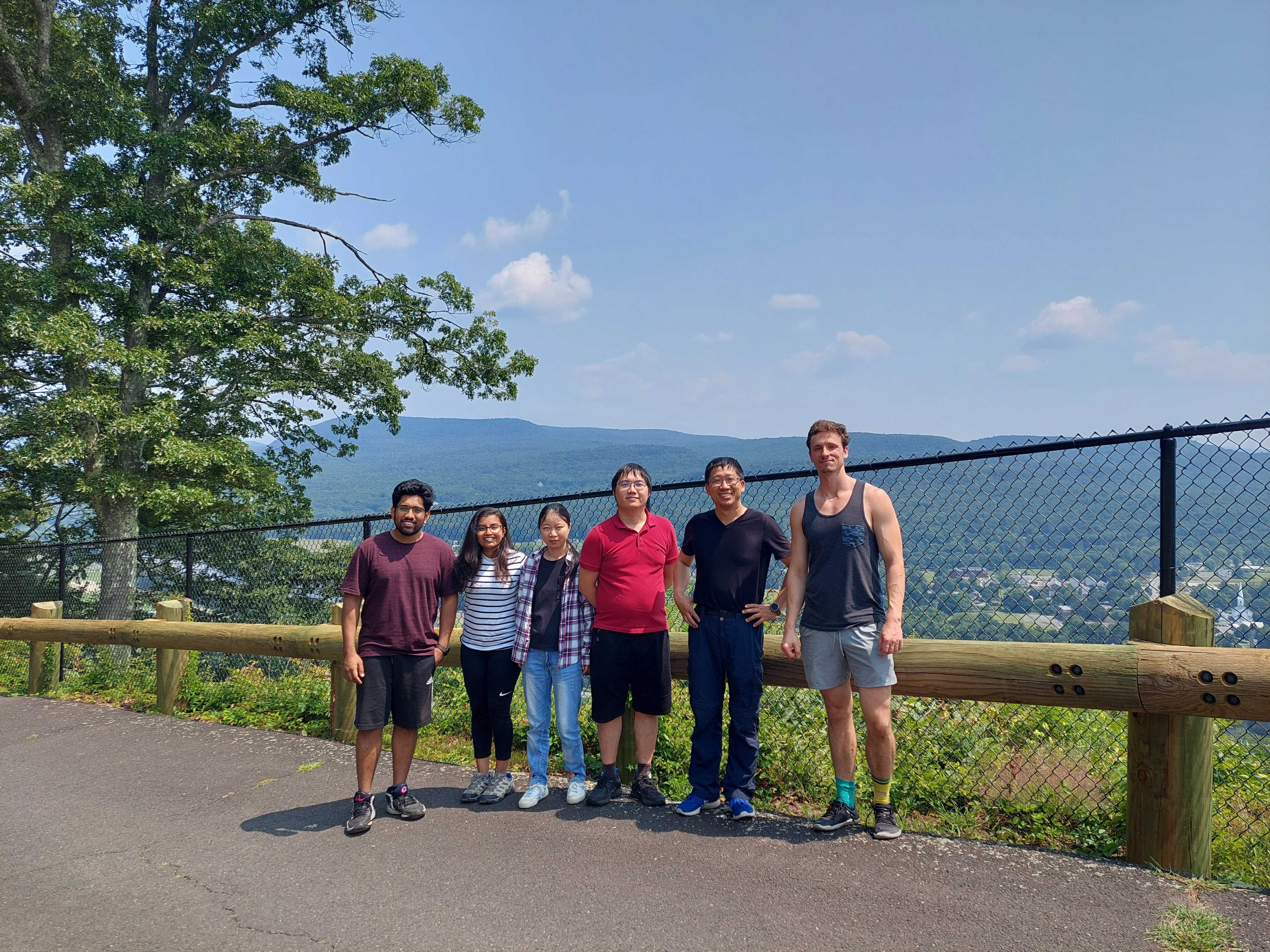 Group hike at Sugarloaf Mountain, 2024.